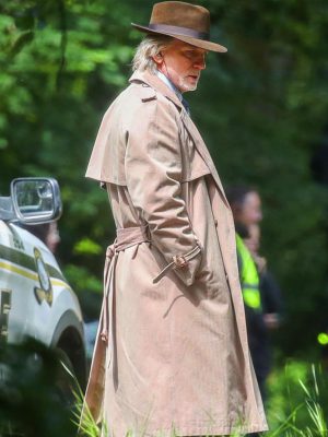 Wake Up Dead Man 2025 Daniel Craig Long Coat