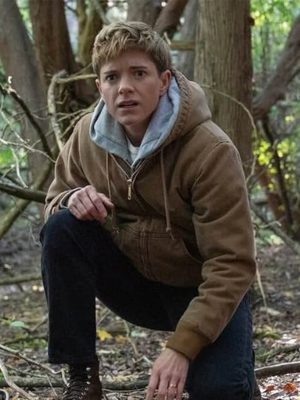 Wayward 2025 Mae Martin Brown Hooded Jacket