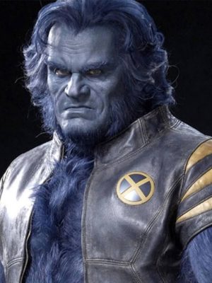 X-Men The Last Stand Beast Brown Leather Jacket