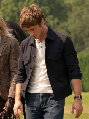 9-1-1 Nashville 2025 Michael Provost Black Jacket