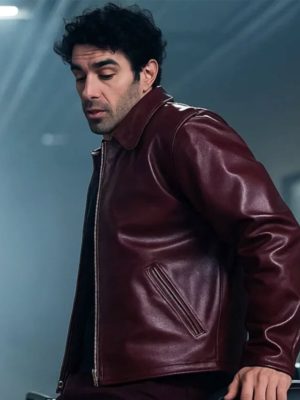 A Very Jonas Christmas Movie Joe Jonas Leather Jacket