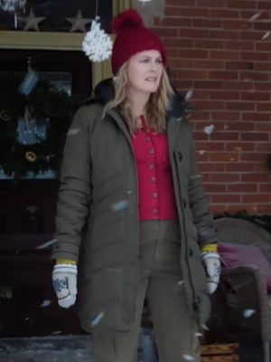 Alicia Silverstone A Merry Little Ex-Mas Hooded Jacket