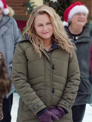 Alicia Silverstone A Merry Little Ex-Mas Hooded Jacket