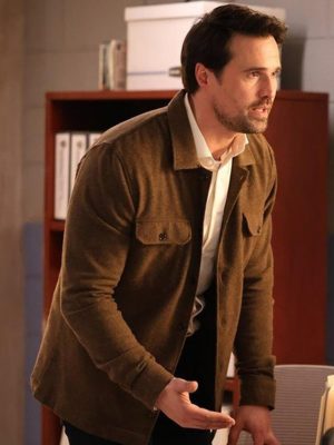 Brett Dalton Found S02 Brown Wool Jacket