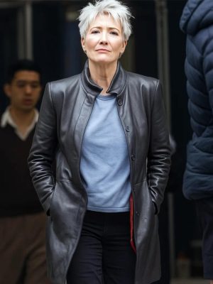 Down Cemetery Road 2025 Zoë Boehm Leather Coat