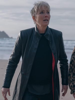 Down Cemetery Road 2025 Zoë Boehm Leather Coat