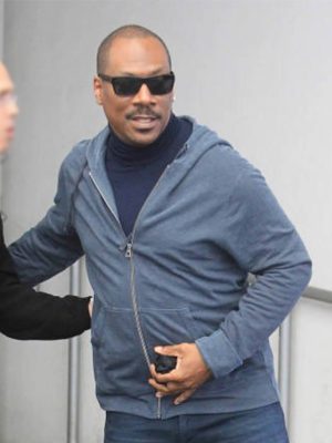Eddie Murphy Blue Fleece Hoodie