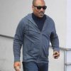 Eddie Murphy Blue Fleece Hoodie