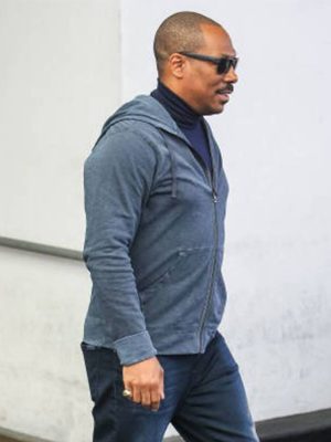 Eddie Murphy Blue Fleece Hoodie