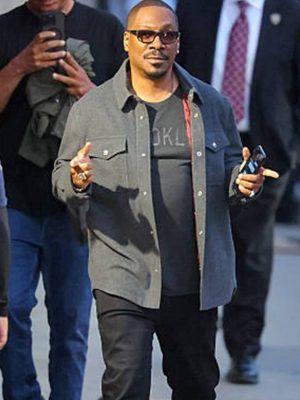 Eddie Murphy Grey Cotton Jacket