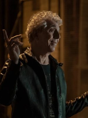 Eric Bogosian Talamasca The Secret Order Black Leather Jacket