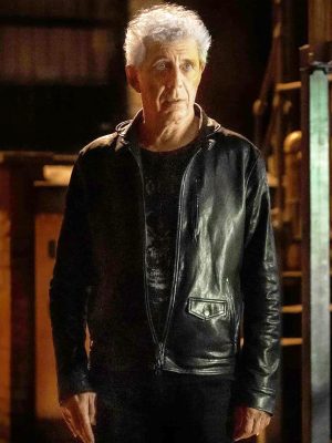Eric Bogosian Talamasca The Secret Order Black Leather Jacket