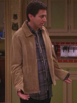 Everybody Loves Raymond Ray Barone Brown Suede Jacket