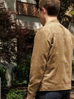 Found S02 Michael Cassidy Brown Suede Jacket