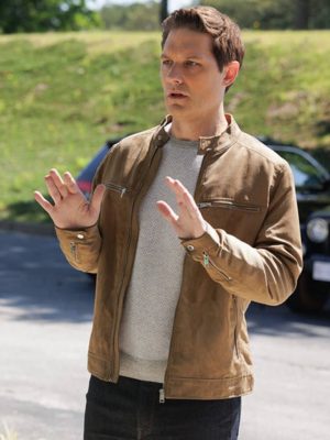 Found S02 Michael Cassidy Brown Suede Jacket