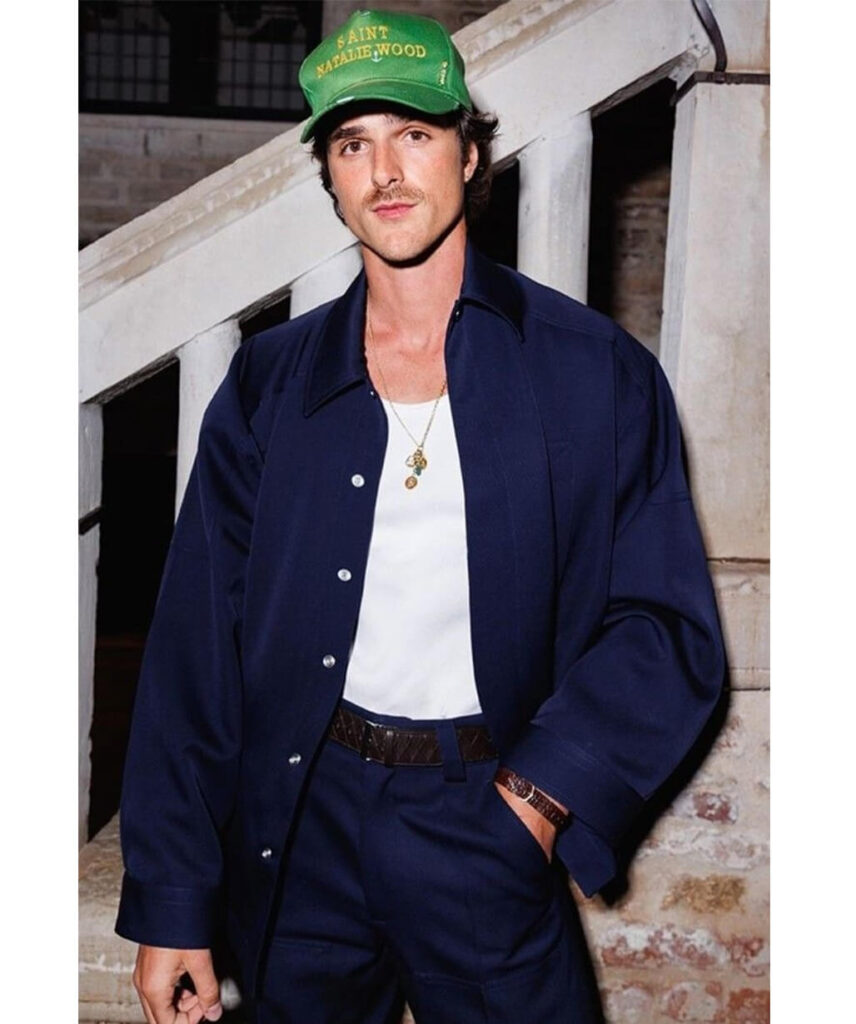 Jacob Elordi New Navy Blue Jacket