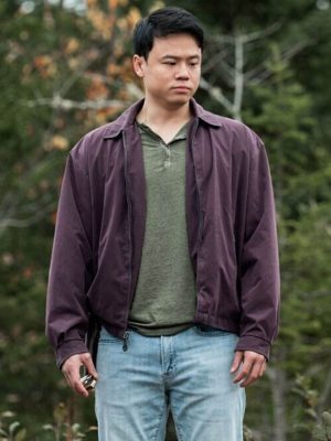 Kenny From S02 Maroon Bomber Jacket