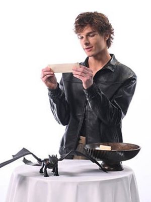 Mason Thames Classic Black Leather Jacket