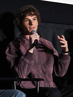 Mason Thames Purple Suede Jacket