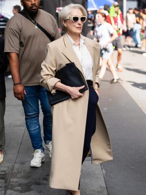 Meryl Streep The Devil Wears Prada 2 Long Coat