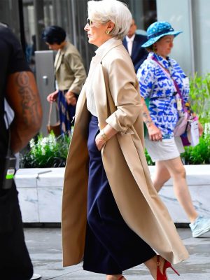 Meryl Streep The Devil Wears Prada 2 Long Coat