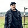 Michael Shea Blue Light S02 Black Puffer Jacket