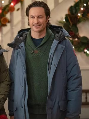 Oliver Hudson A Merry Little Ex-Mas Hooded Jacket