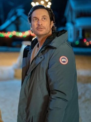 Oliver Hudson A Merry Little Ex-Mas Hooded Jacket