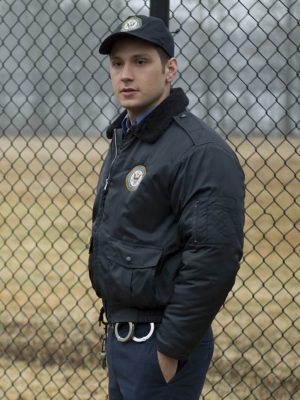 Orange Is the New Black John Bennett Black Bomber Jacket
