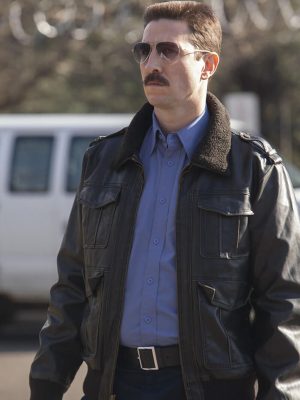 Orange Is the New Black Pablo Schreiber Black Leather Jacket