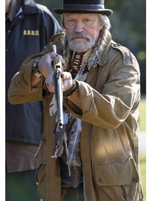Peacemaker Season 2 Michael Rooker Brown Cotton Jacket