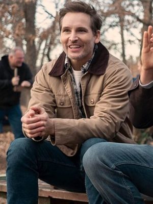 Peter Facinelli The Unbreakable Boy 2025 Brown Cotton Jacket