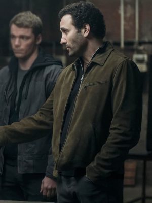 Sami Saidi The Night Agent S02 Suede Jacket