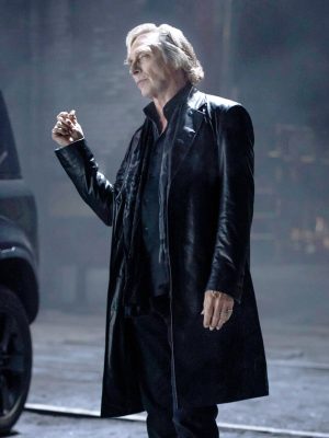 Talamasca The Secret Order S01 Jasper Black Leather Coat