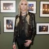 Taylor Momsen Brown Biker Leather Jacket