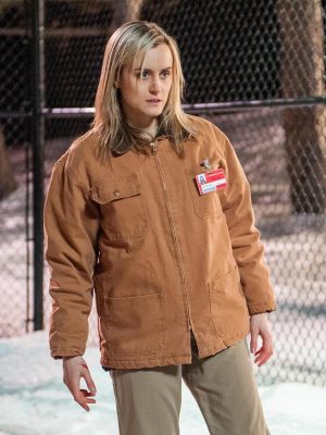 Taylor Schilling Orange Is the New Black Brown Jacket