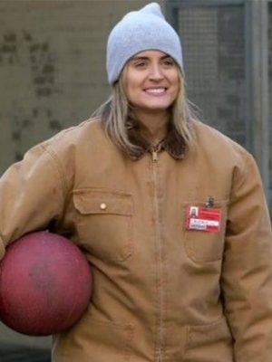Taylor Schilling Orange Is the New Black Brown Jacket