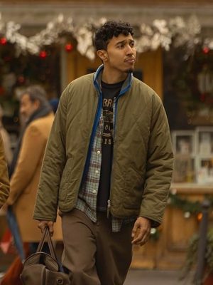 The Family Plan 2 Reda Elazouar Quilted Jacket