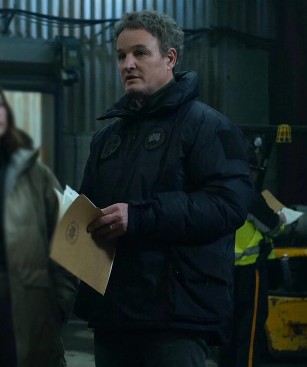 The Last Frontier S01 Jason Clarke Black Puffer Jacket