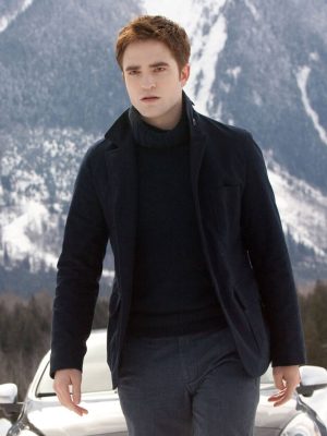 The Twilight Saga: Breaking Dawn 2 Edward Cullen Black Jacket