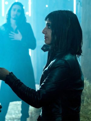 The Umbrella Academy S02 Lila Pitts Black Leather Jacket