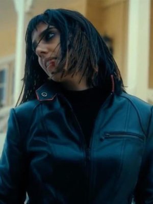 The Umbrella Academy S02 Lila Pitts Black Leather Jacket
