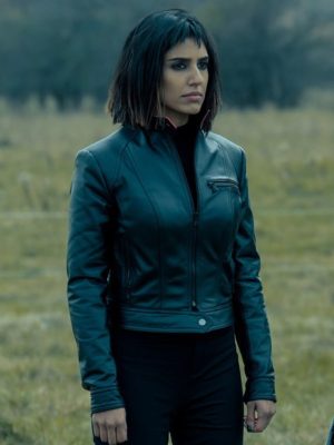 The Umbrella Academy S02 Lila Pitts Black Leather Jacket