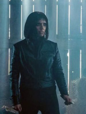 The Umbrella Academy S02 Lila Pitts Black Leather Jacket