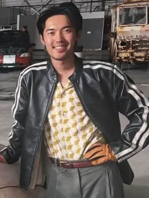 Twisted Metal Chuckie Floop Black Leather Jacket