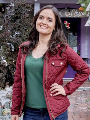 You, Me & the Christmas Trees Danica McKellar Red Jacket