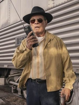 Zahn McClarnon Dark Winds S02 Beige Cotton Jacket