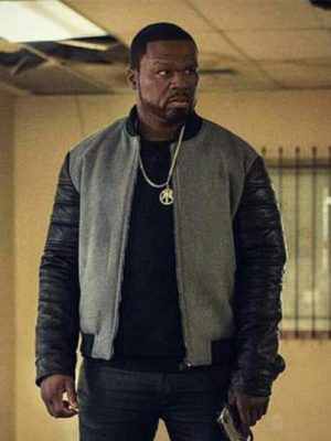 50 Cent Power S04 Kanan Bomber Jacket