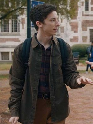 Andrew Barth Poetic License 2025 Brown Cotton Jacket