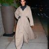 Cassie Ventura Classic Beige Trench coat